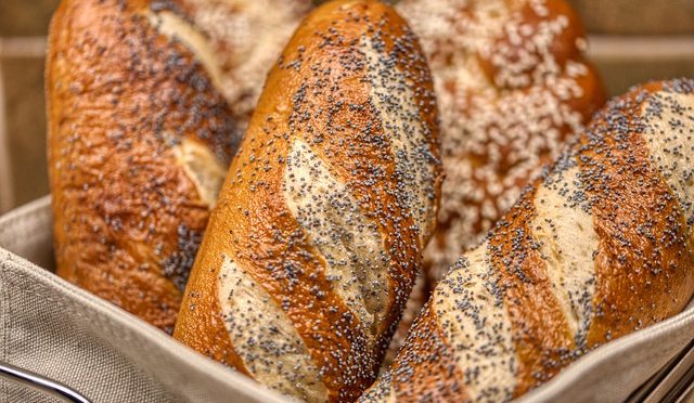 Pretzels Bread Roll Baked Fresh