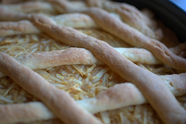 Apple Pie Bake Cake Delicious Food