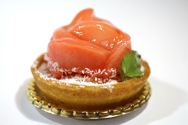 Suites Peach Cake Tart Food Sweet